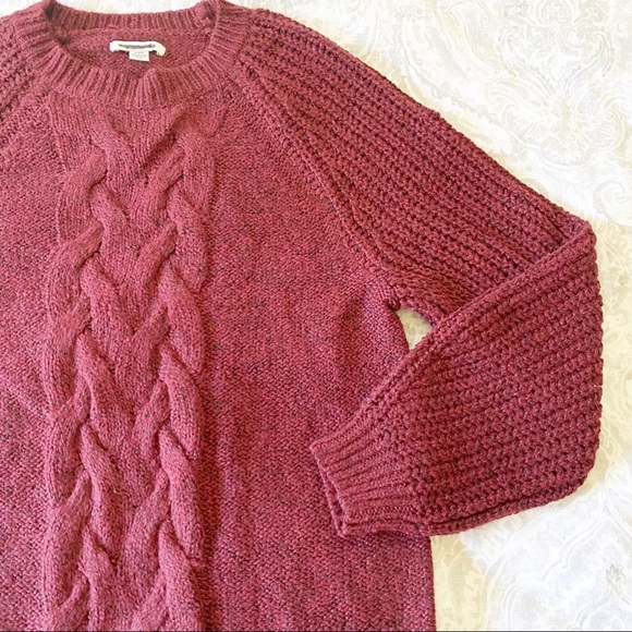 American Eagle Outfitters Dresses & Skirts - AMERICAN EAGLE Cable Knit Sweater Dress Medium NEW NWOT